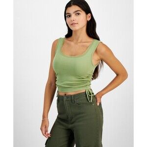 Planet Heart Juniors' Seamless Side-Tie Tank - Tea, M